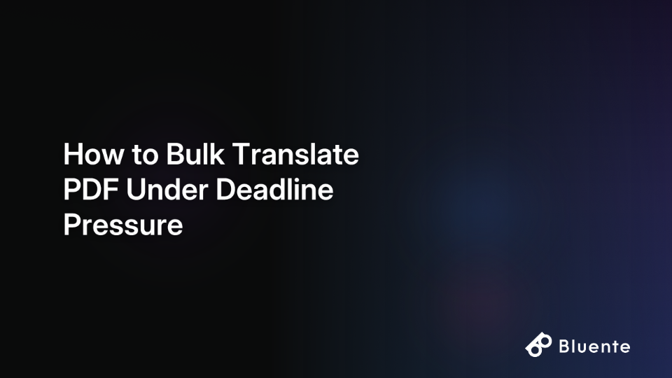 How to Batch Translate Word Documents Without Technical Skills