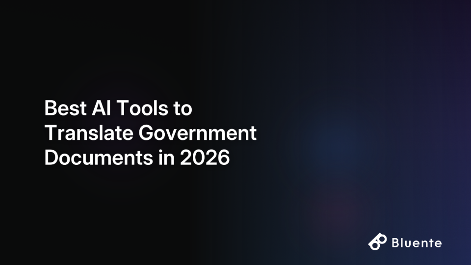 Best AI Tools to Translate Government Documents in 2026