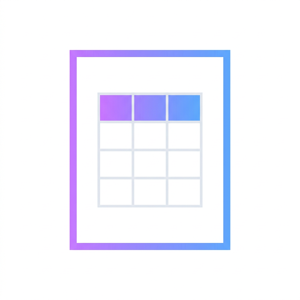 Format preservation icon